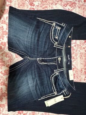 MISS ME Bootcut Women’s Jeans in Dark Indigo - 30